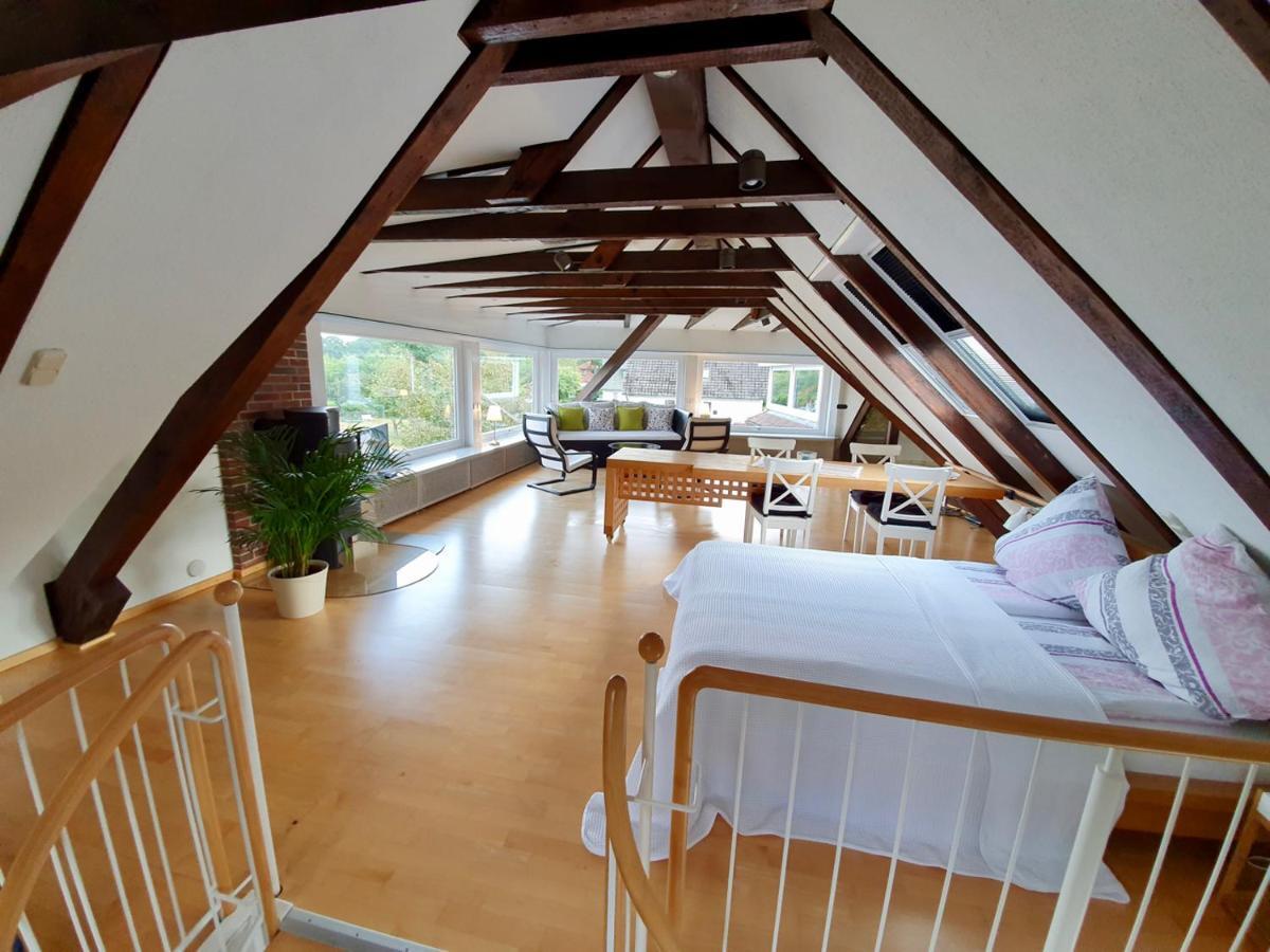 Ferienwohnung Im Auetal - Wohnung I Hanstedt Eksteriør billede